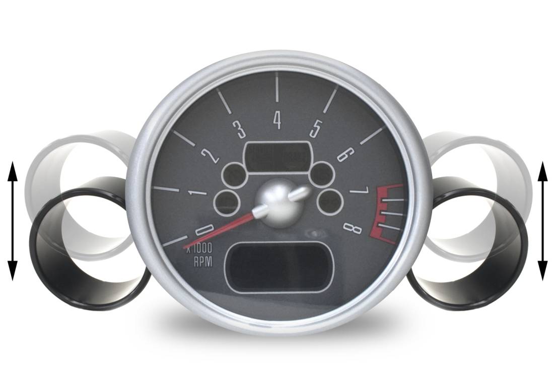 Gauge Pod (Single) for R56 Turbo Engines