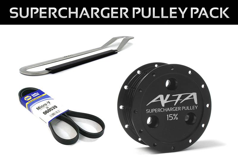 Supercharger Pulley Pack