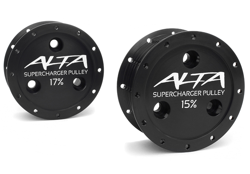 ALTA Performance - Supercharger Pulley 15% and 17% Reduction